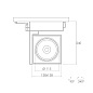 ARTLED-8350 LED светильник трековый   -  Трековые светильники 